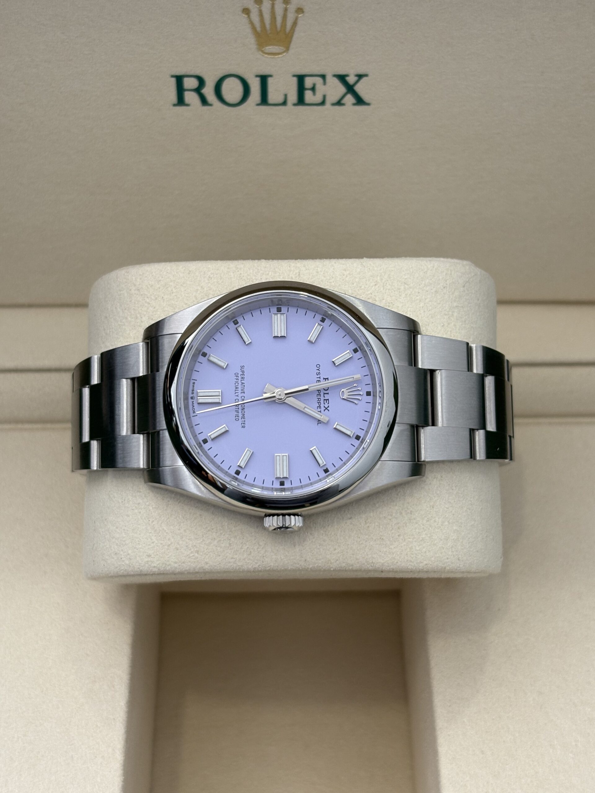 Rolex Oyster Perpetual 36 - Lavender Dial -126000 - 2025 - Image 2
